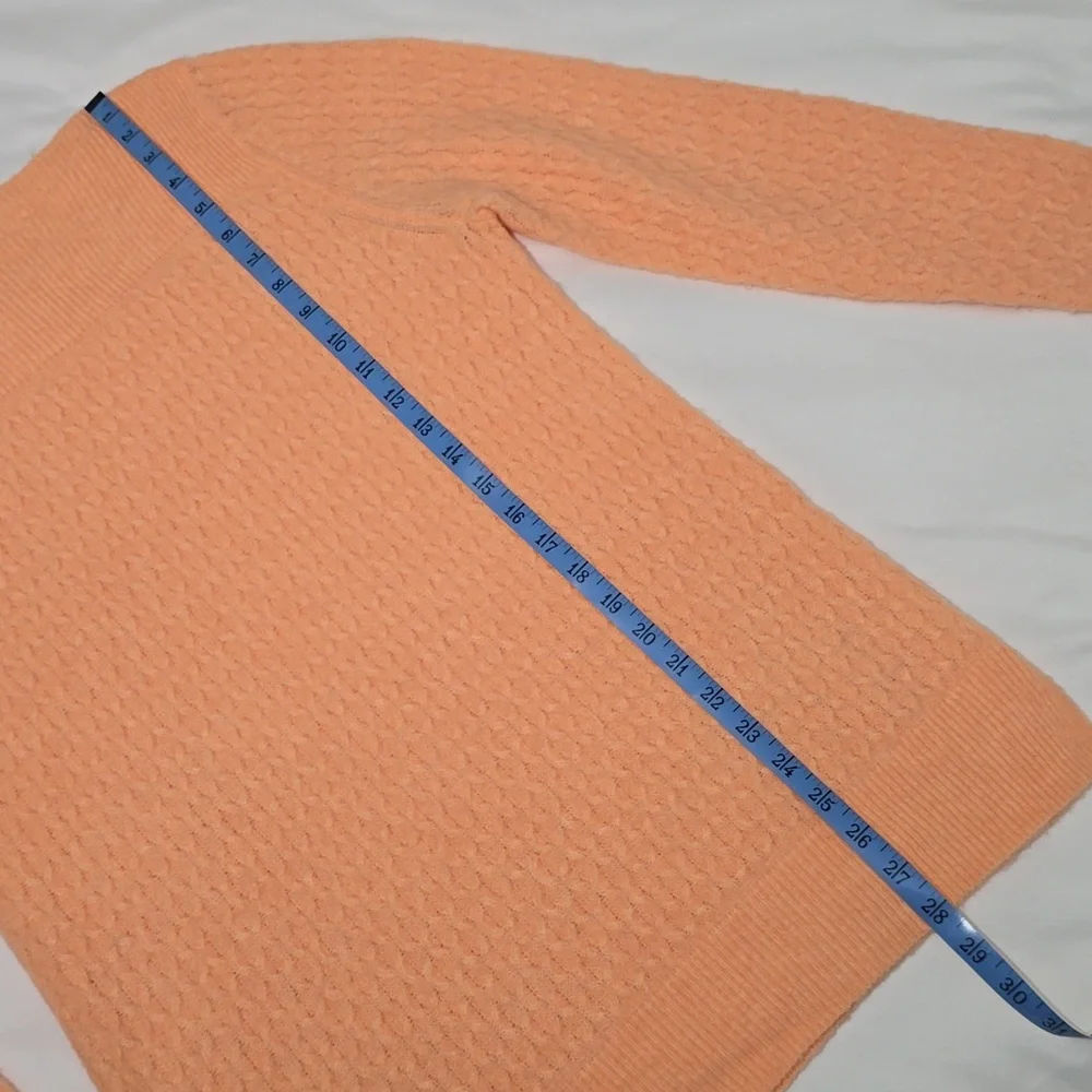 Loft Peach Color Tunic Sweater - Picture 4 of 7